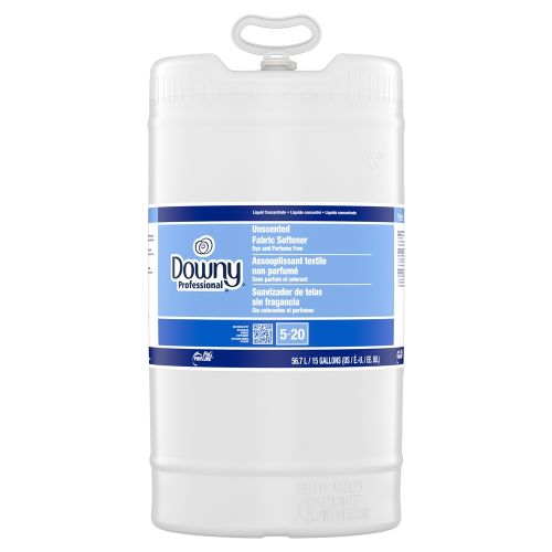 P&G ProLine Downy Professional Fabric Softener, Unscented, Closed Loop, 15 Gallon